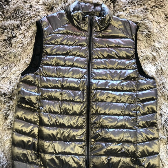 calvin klein men's packable vest